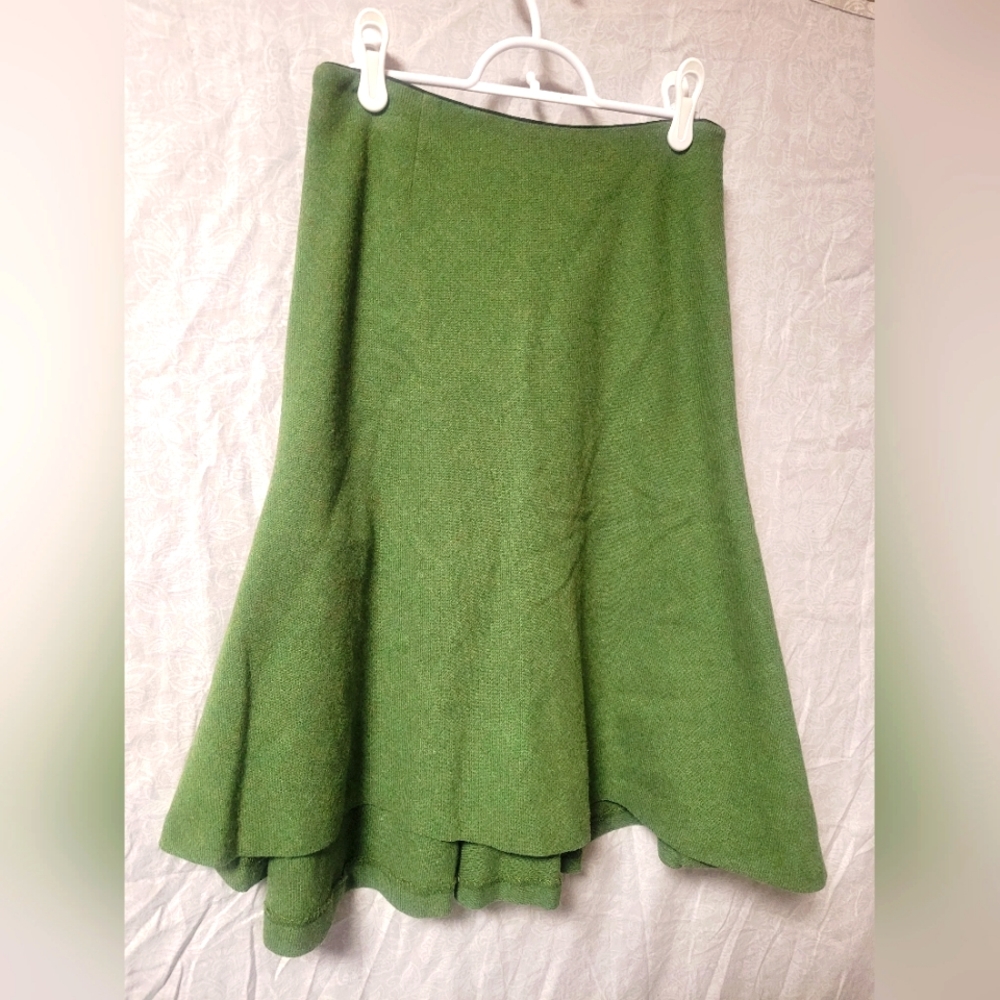 Retro 30s style wool skirt calypso academia dark academia cottagecore